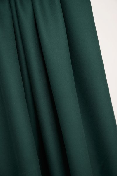 Viskose Crepe mit LENZING™ ECOVERO™ Fasern - Leia - bottle green - Mind the Maker