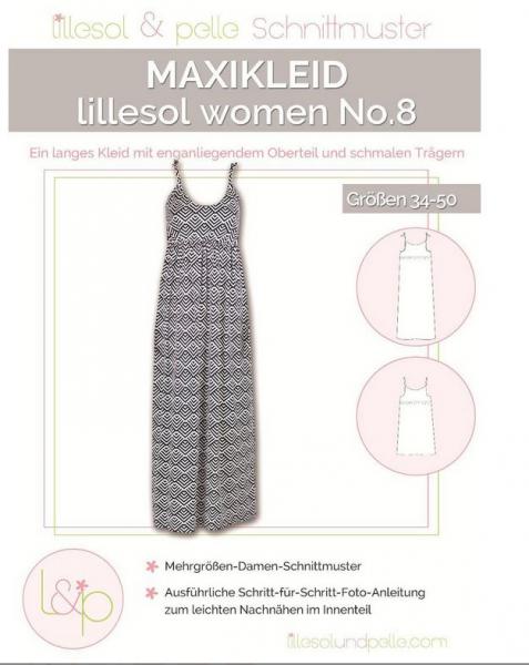 Papierschnittmuster - Maxikleid No. 8 - Damen- Lillesol & Pelle