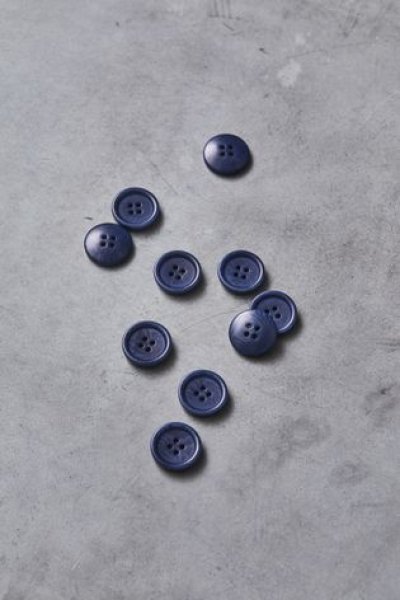 Knopf Corozo - Dish - 20 mm - lapis - meetMilk