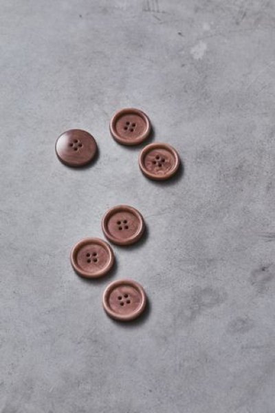 Knopf Corozo - Dish - 25 mm - old rose - meetMilk