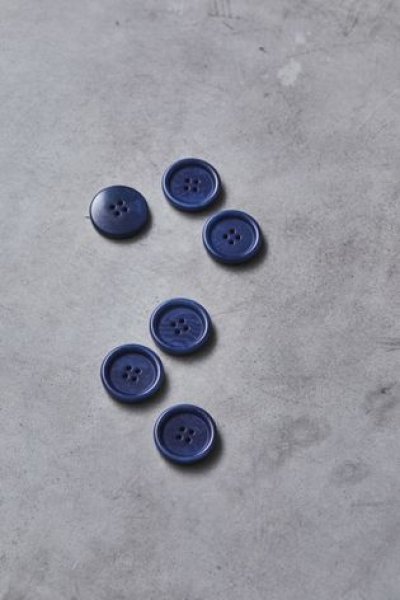 Knopf Corozo - Dish - 25 mm - lapis - meetMilk
