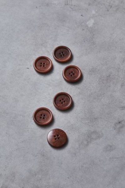 Knopf Corozo - Dish - 25 mm - pecan - meetMilk