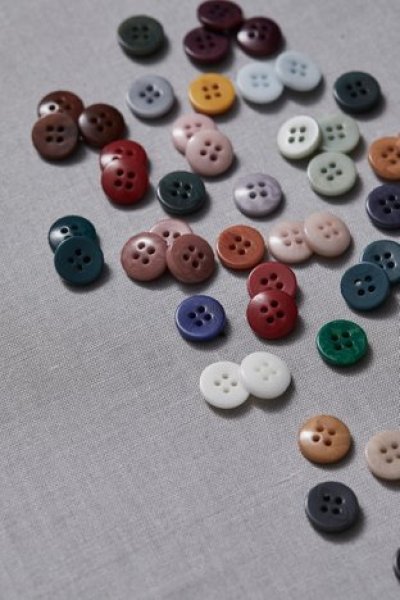 Knopf Corozo - Plain - 11 mm - mellow - meetMilk