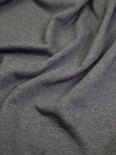 Baumwoll Sweat - melange - dark grey - Mind the Maker