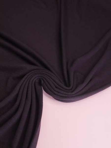 Merino Strick Jersey mit TENCEL™ - Miles - dark aubergine - MeetMilk