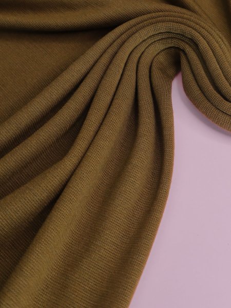 Merino Strick Jersey mit TENCEL™ - Miles - dark khaki - MeetMilk