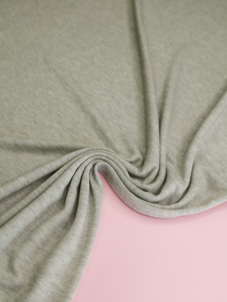 Merino Strick Jersey mit TENCEL™ - Miles - sage melange - MeetMilk