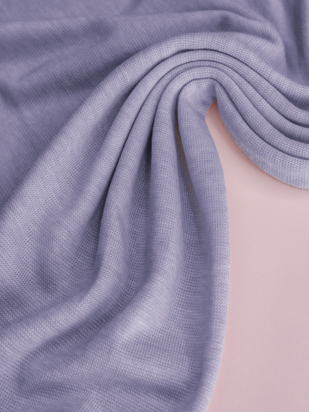 Merino Strick Jersey mit TENCEL™ - Miles - violet sky - MeetMilk