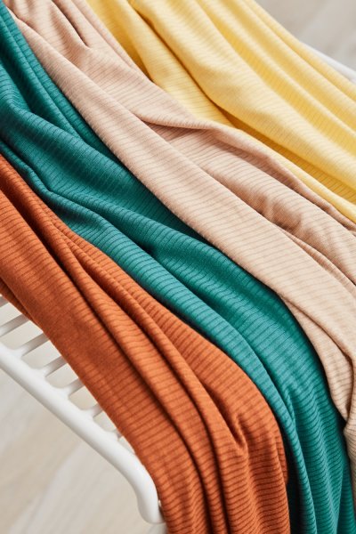 RESTSTÜCK 0,80m !!! - Derby Ribbed Jersey mit TENCEL™ - emerald - MeetMilk