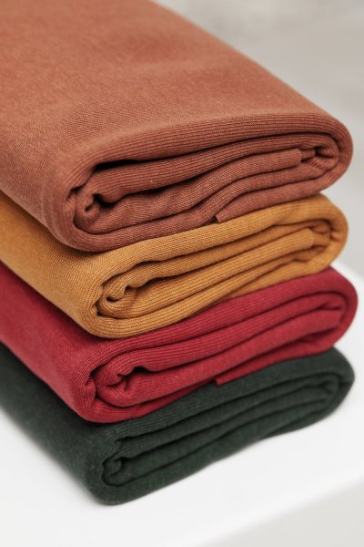 RESTSTÜCK 0,40m !!! - Fine Rib Jersey mit TENCEL™ - pecan - meetMilk