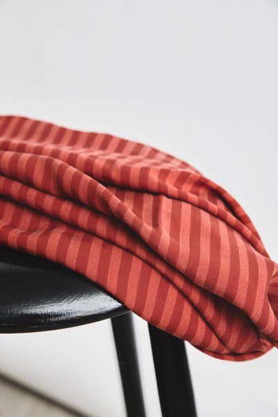Two Tone Stripe Twill mit TENCEL™ - cider - MeetMilk