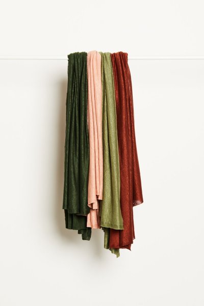 Leinen Feinstrick - green khaki - Mind the Maker
