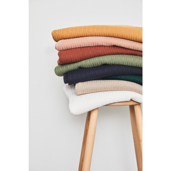 RESTSTÜCK 1,0m !!! - Bio Strick - Selanik - rose - Mind the Maker