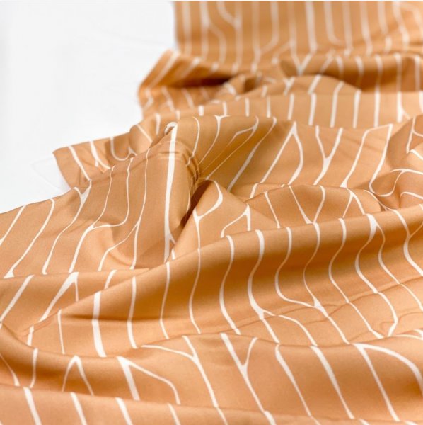 Viskose - Orchard Lane - orange - Spring Reverie - Cloud9fabrics