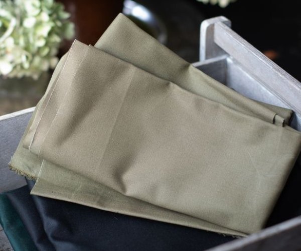 Organic Dry Wax Cotton - khaki - Mind the Maker