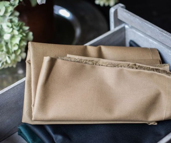 Organic Dry Wax Cotton - sand - Mind the Maker