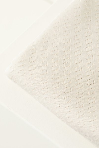 Bio Strick - Gem Pointelle - creamy white - Mind the Maker