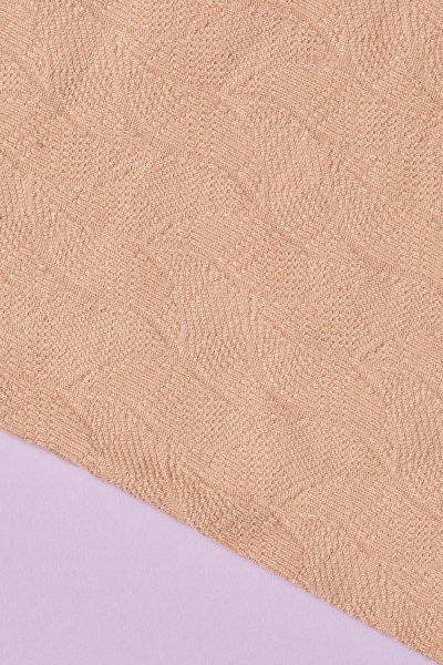 Bio Jacquard - Leaf - rose - Mind the Maker