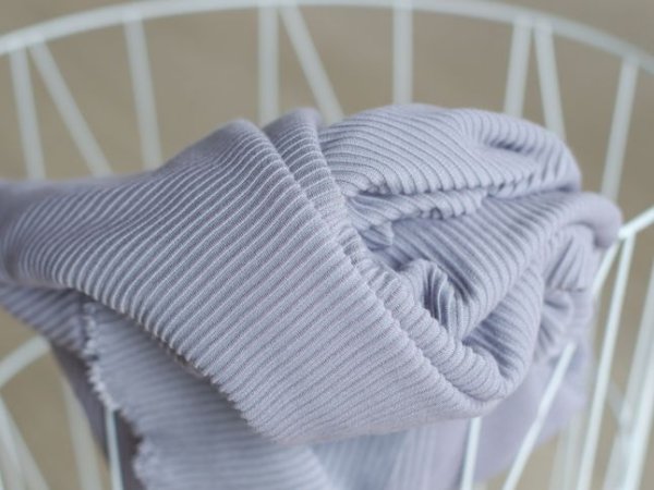 Self-Stripe Ottoman Knit mit LENZING™ ECOVERO™ Viskose - purple haze - meetMilk