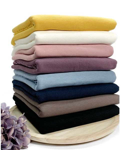 RESTSTÜCK 0,90m !!! - Rib Jersey - Ottoman - dusty mint