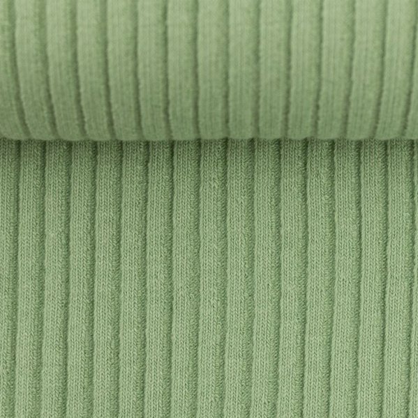 Rippbündchen - Strickschlauch - Heiko - mint - Swafing