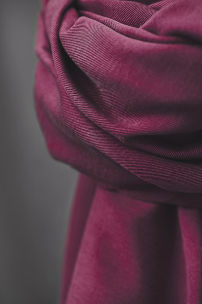 RESTSTÜCK 1,90m !!! - Smooth Drape Twill mit TENCEL™ - cherry - MeetMilk