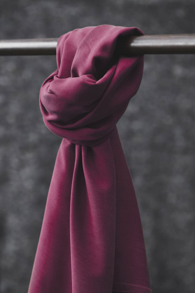 RESTSTÜCK 1,90m !!! - Smooth Drape Twill mit TENCEL™ - cherry - MeetMilk