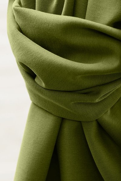 Soft Stretch Twill mit TENCEL™ - tea green - meetMilk