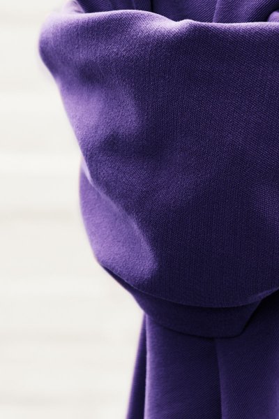 Soft Stretch Twill mit TENCEL™ - pansy purple - meetMilk