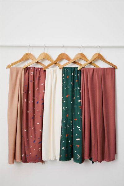 RESTSTÜCK 1,40m !!! - Viskose Crepe mit LENZING™ ECOVERO™ Fasern - Leia - bottle green - mind the Maker