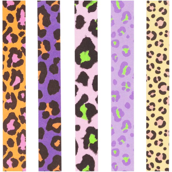 Paper Poetry Tape Set 5teilig - Acid Leo - Rico Design
