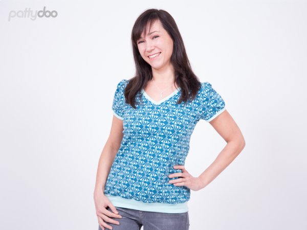 Papierschnittmuster - Liv Casual - Damenshirt - Damen - Pattydoo