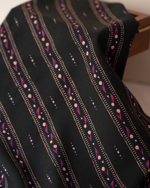 Viskose - Bloom Every Day Stripes - Lise Tailor