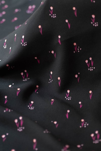 Viskose - Bloom Every Day Black - Lise Tailor