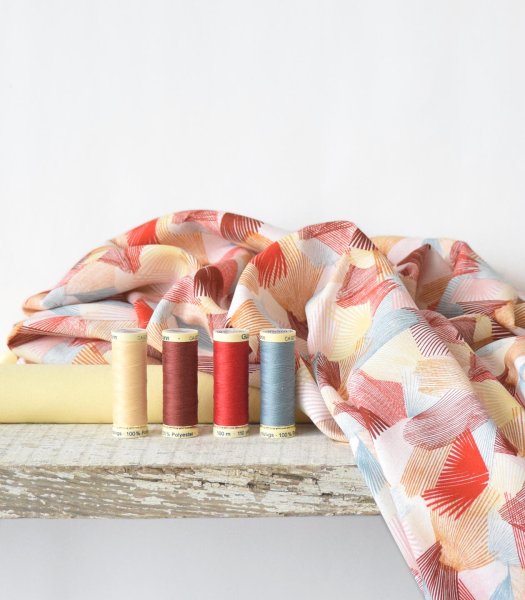 Viskose - Kaleidoscope - nude - Dolce Vita - Cousette