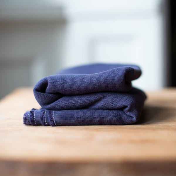 Jacquard Grain mit TENCEL™ - blueberry - meetmilk