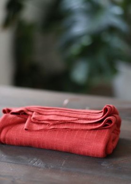 Viskose - Trim Knit - russet red - Mind the Maker