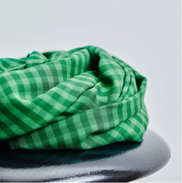 Two Tone Check mit TENCEL™ - frog - meetMilk