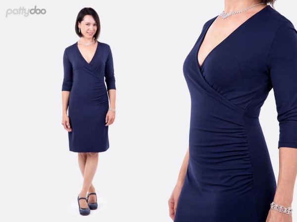 Papierschnittmuster - Violet - Jerseykleid - Damen - Pattydoo