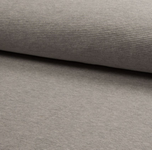 RESTSTÜCK 0,50m !!! - Strickjersey - Mini Waffel - grey mélange