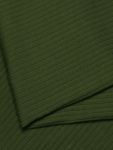 Bio Rib Jersey - Wide Derby - khaki - Mind the Maker