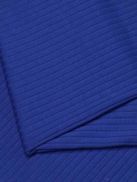 Bio Rib Jersey - Wide Derby - cobalt blue - Mind the Maker