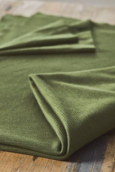 Bio Strick - Woolen Ottoman - olive green - Mind the Maker