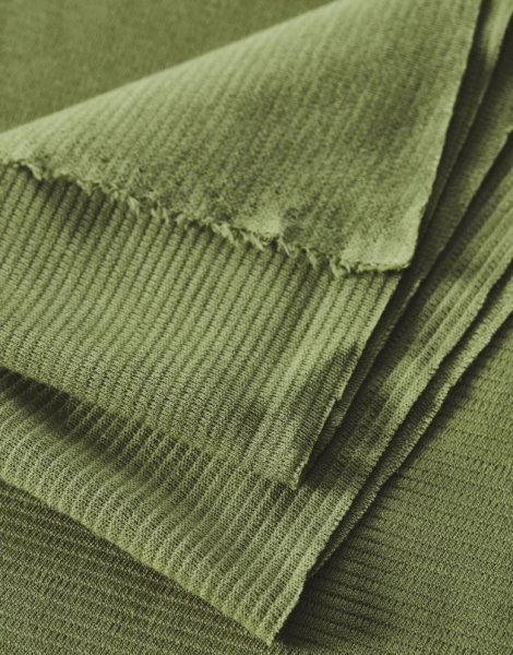 Bio Strick - Woolen Ottoman - olive green - Mind the Maker