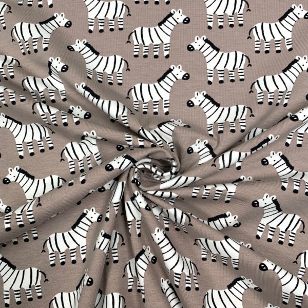 Bio Jersey - Zebra - beige