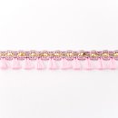 Quasten Borte - Pailletten Mini - rosa