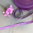 Webband - Do more of what makes you happy - lila/orange - Ännisews und Prülla
