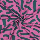 French Terry - Playful - pink - Nerida Hansen