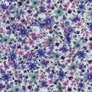 Jersey - Big Fiora Flowers - mint/lila/rosa/ecru