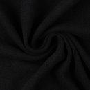 RESTSTÜCK 0,70m !!! - Strick - Bono - schwarz - Swafing